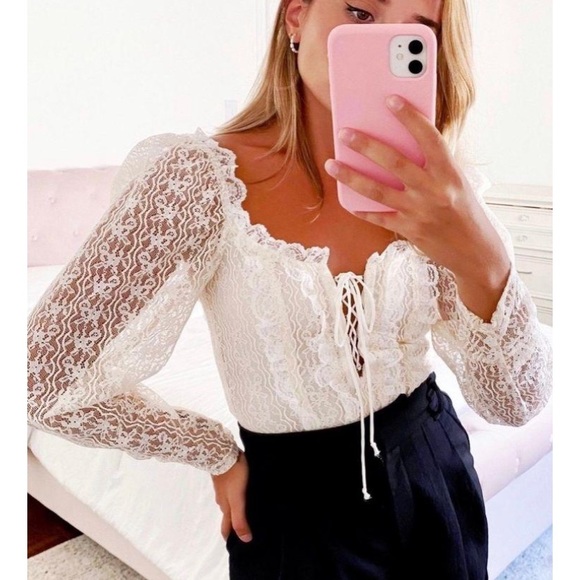 For Love and Lemons Carrie Top - Picture 3 of 4